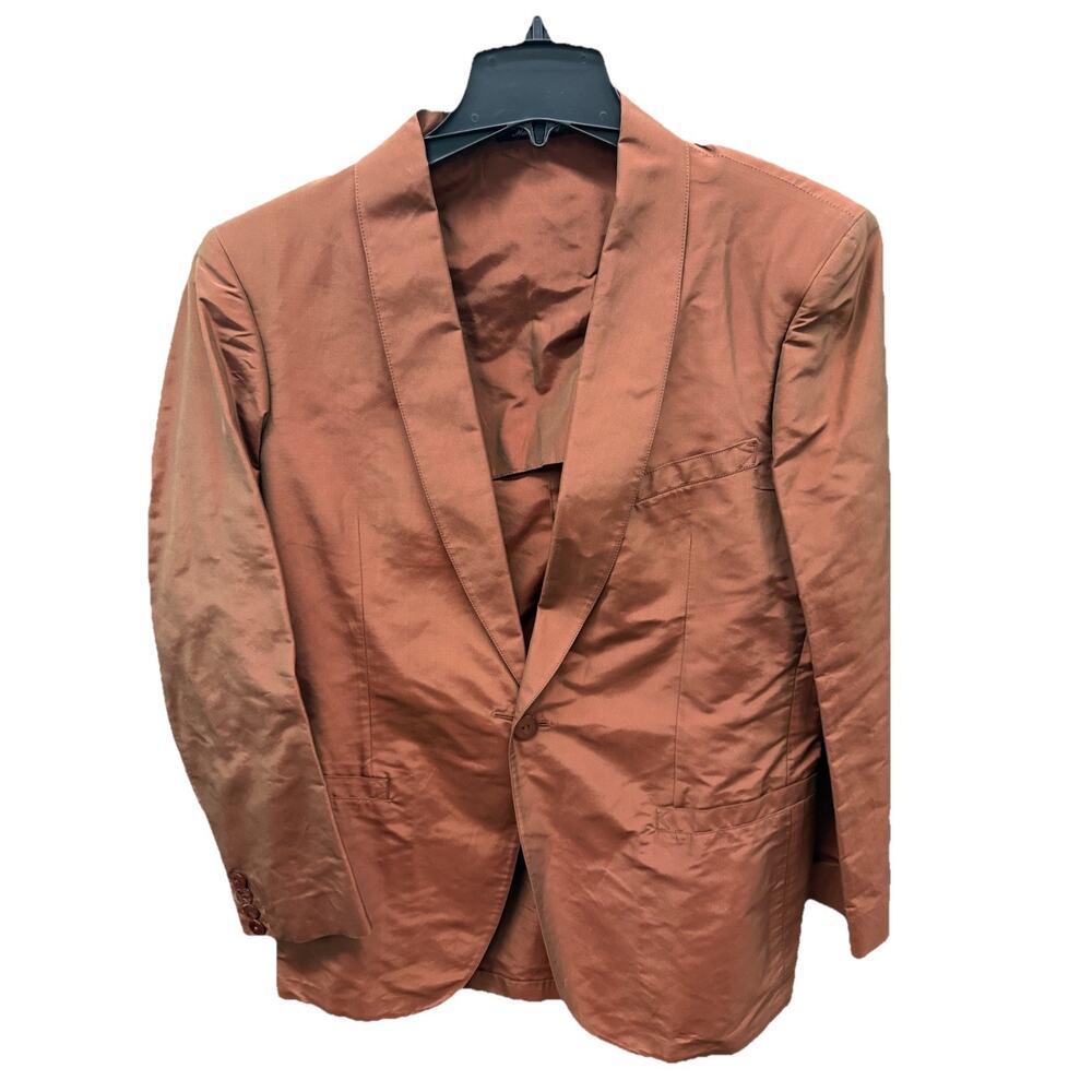 Jean Paul Gaultier Sports jacket Blazer 42 Mens Burnt orange Iridescent